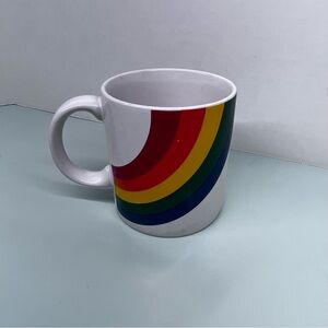 Vintage Rainbow Stripe Mug